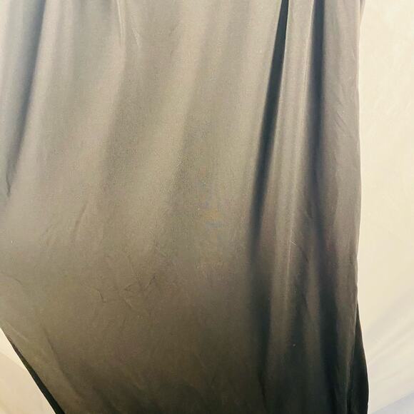 Anthropologie Leifsdottir Black Halter Maxi Dress Size Small - Picture 12 of 12